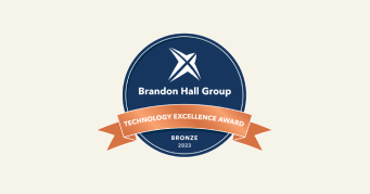 Brandon Hall Future of Work Award: Tech Innovation for Remote Workforce (Bronze) - Brandon-Hall-Award-2023-Bronze-Best-Remote-Workforce-Tech-tan-aspect-ratio-610-320.png