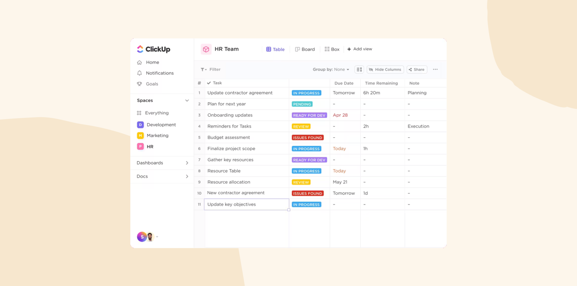 Best HRIS for medium businesses - Clickup_Product_image_Higher-1900x944.png