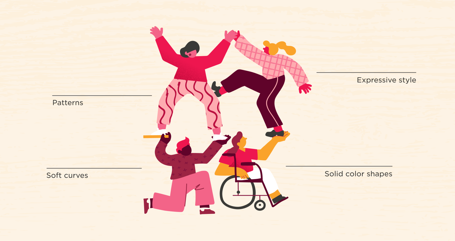 Say Hi to the HiBob brand evolution - Illustrations-textures-and-patterns.png