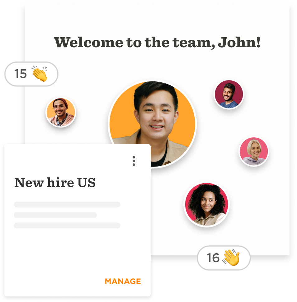 Onboarding - Employee experience platform