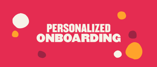 Personalized onboarding